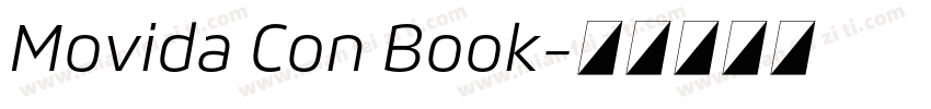 Movida Con Book字体转换